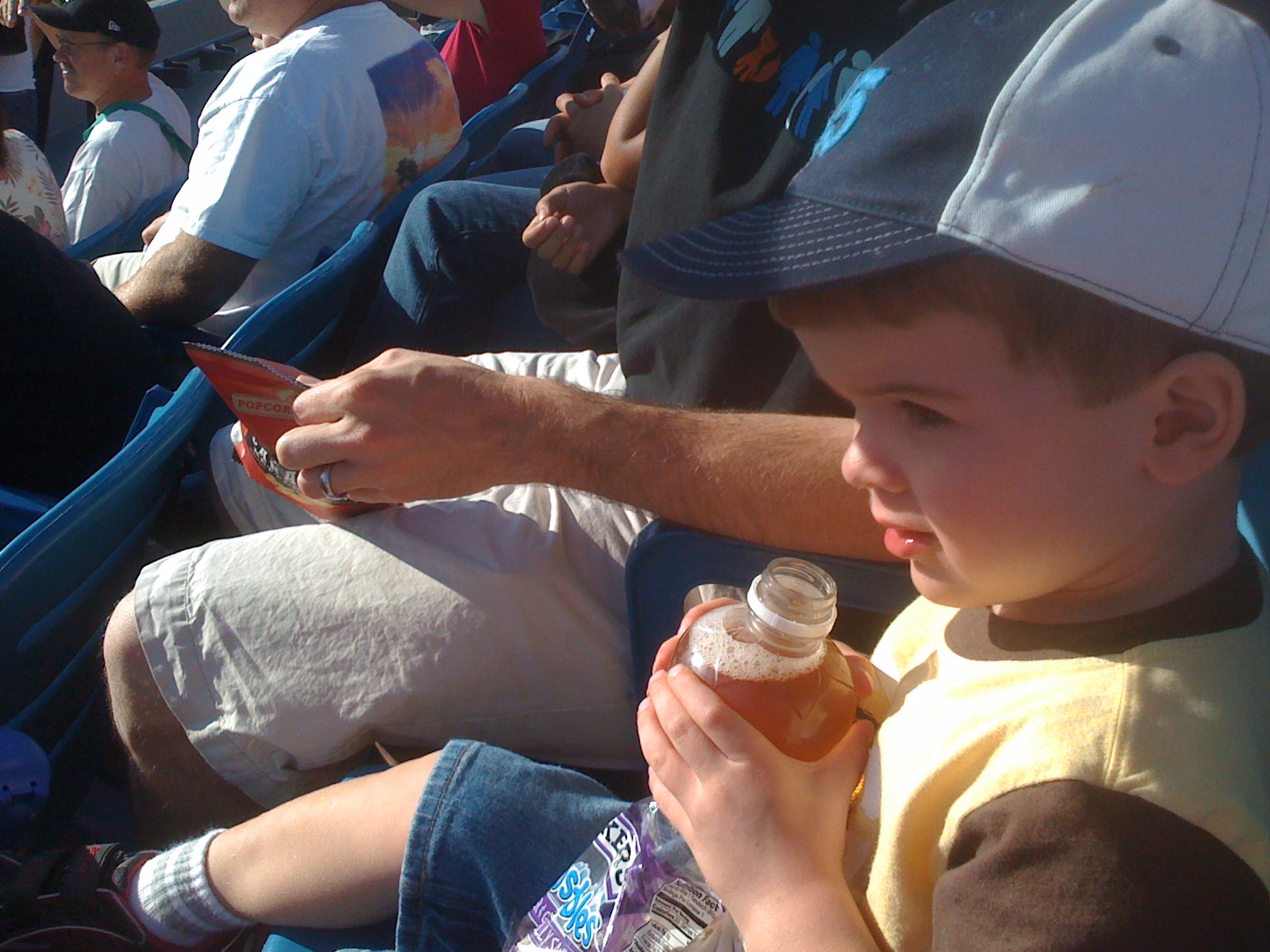 SJ Giants game on Labor Day with Daddy