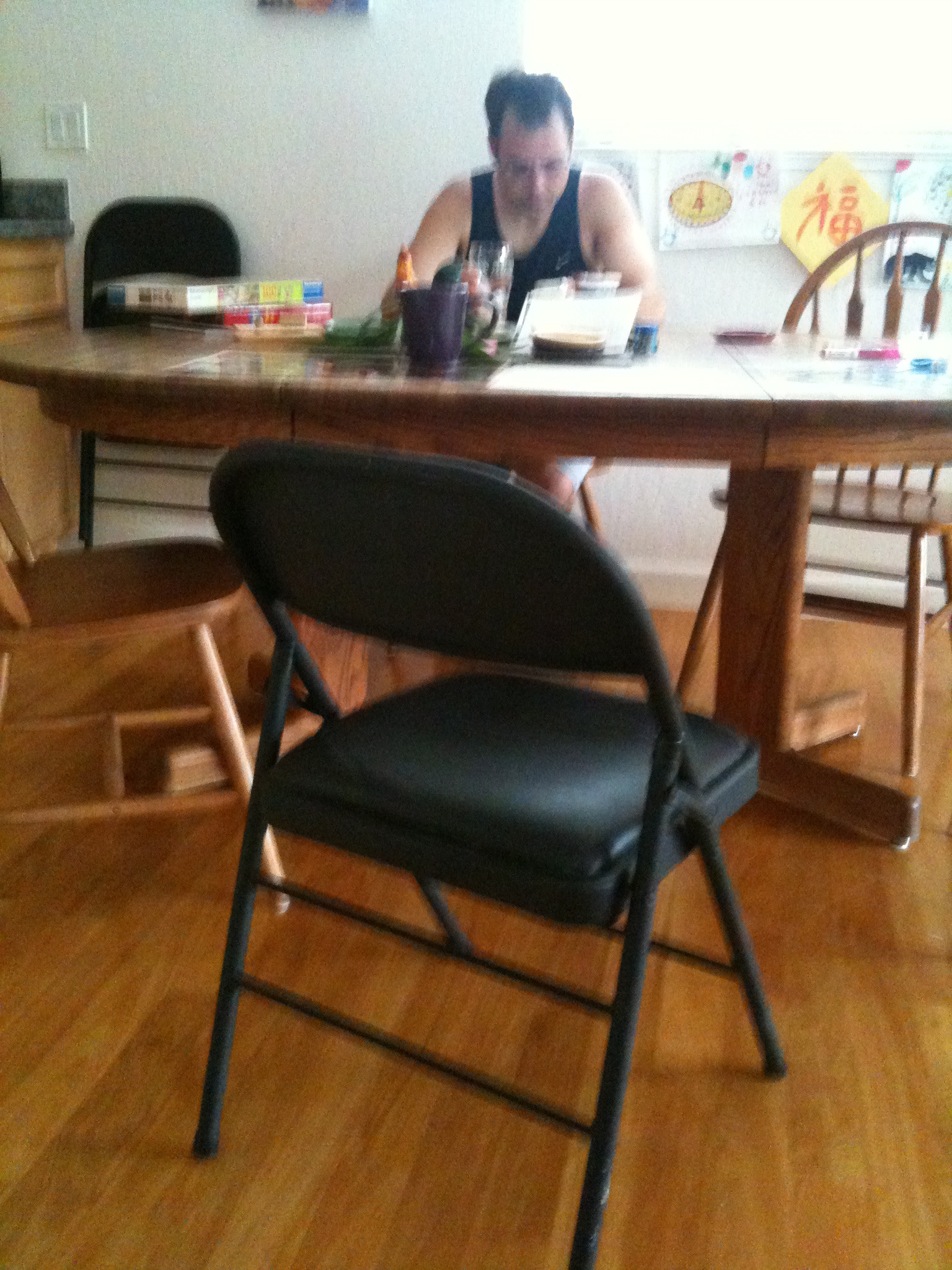 Dad after a long run