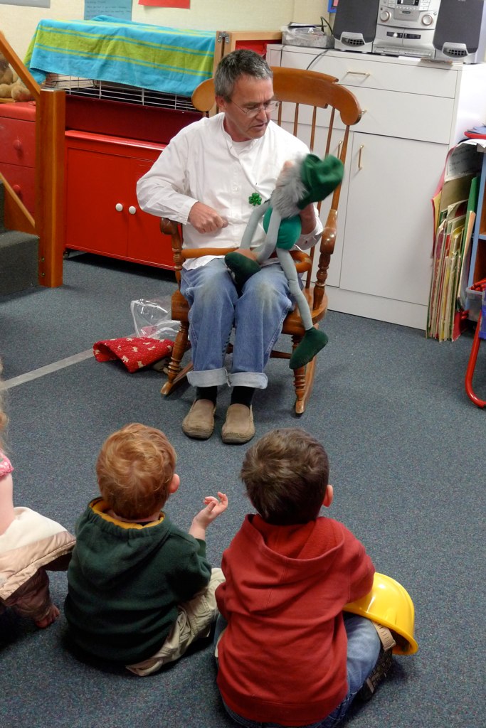 leprechaun (as told by Teacher Tim).