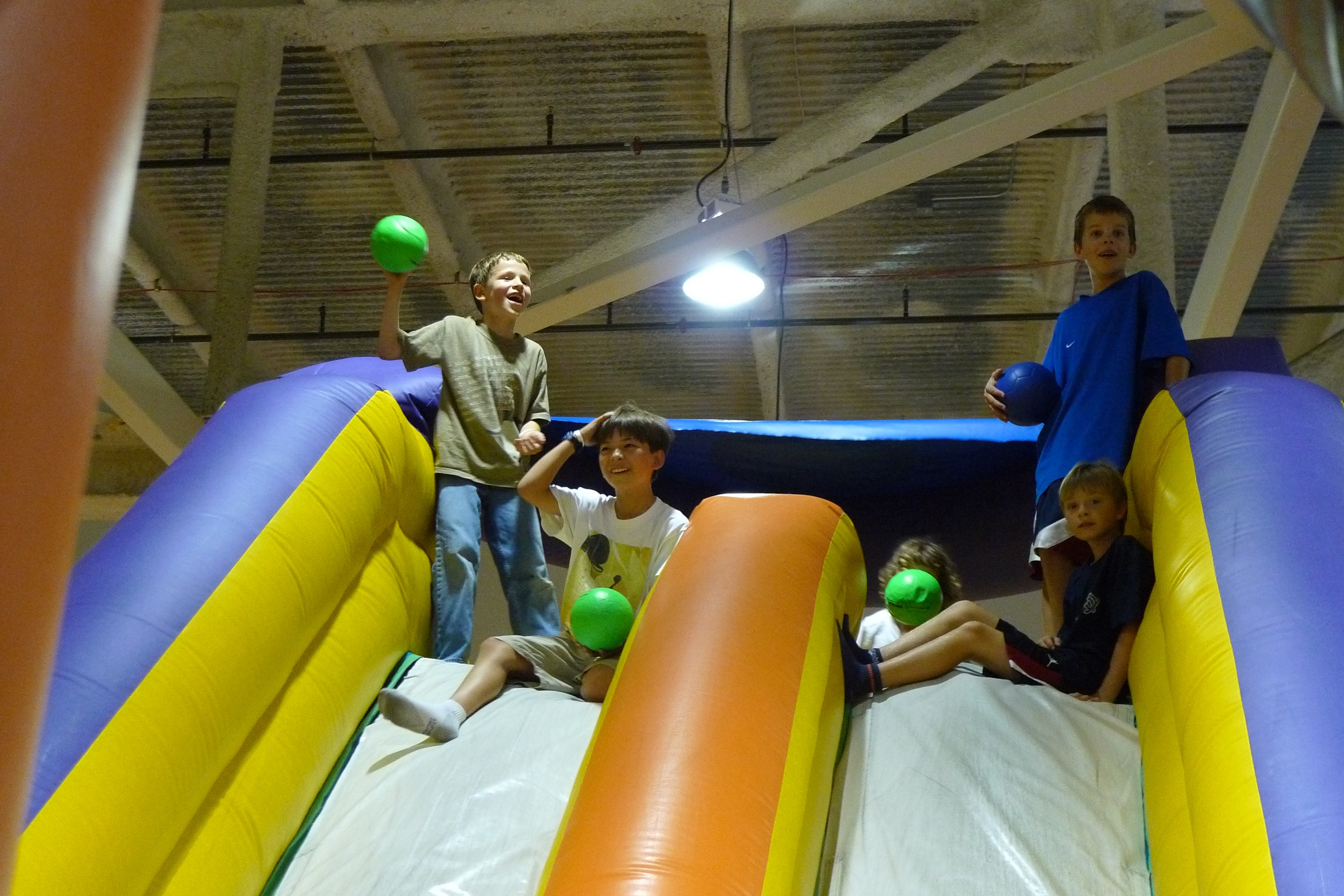 play dodgeball