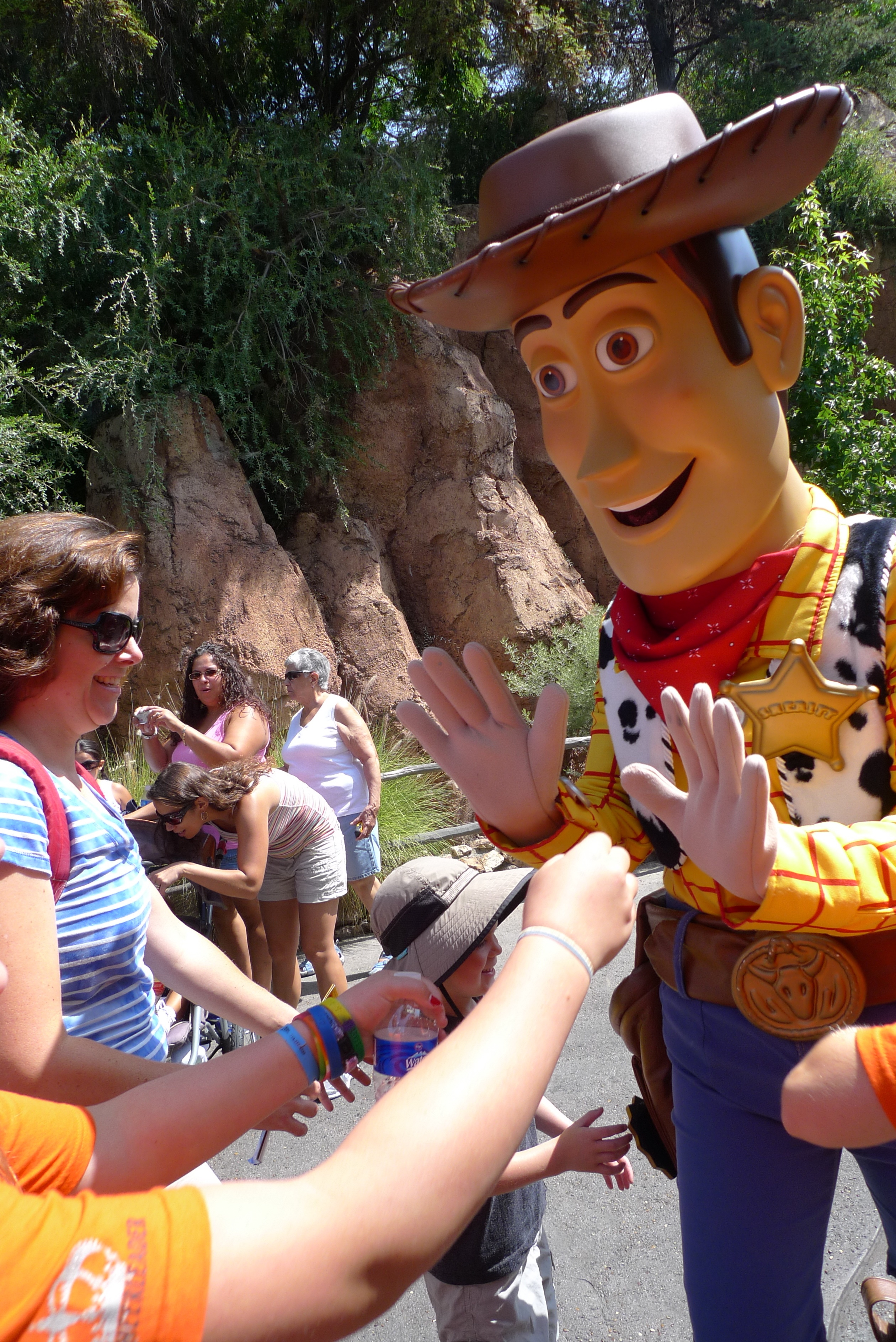 We ran into Woody