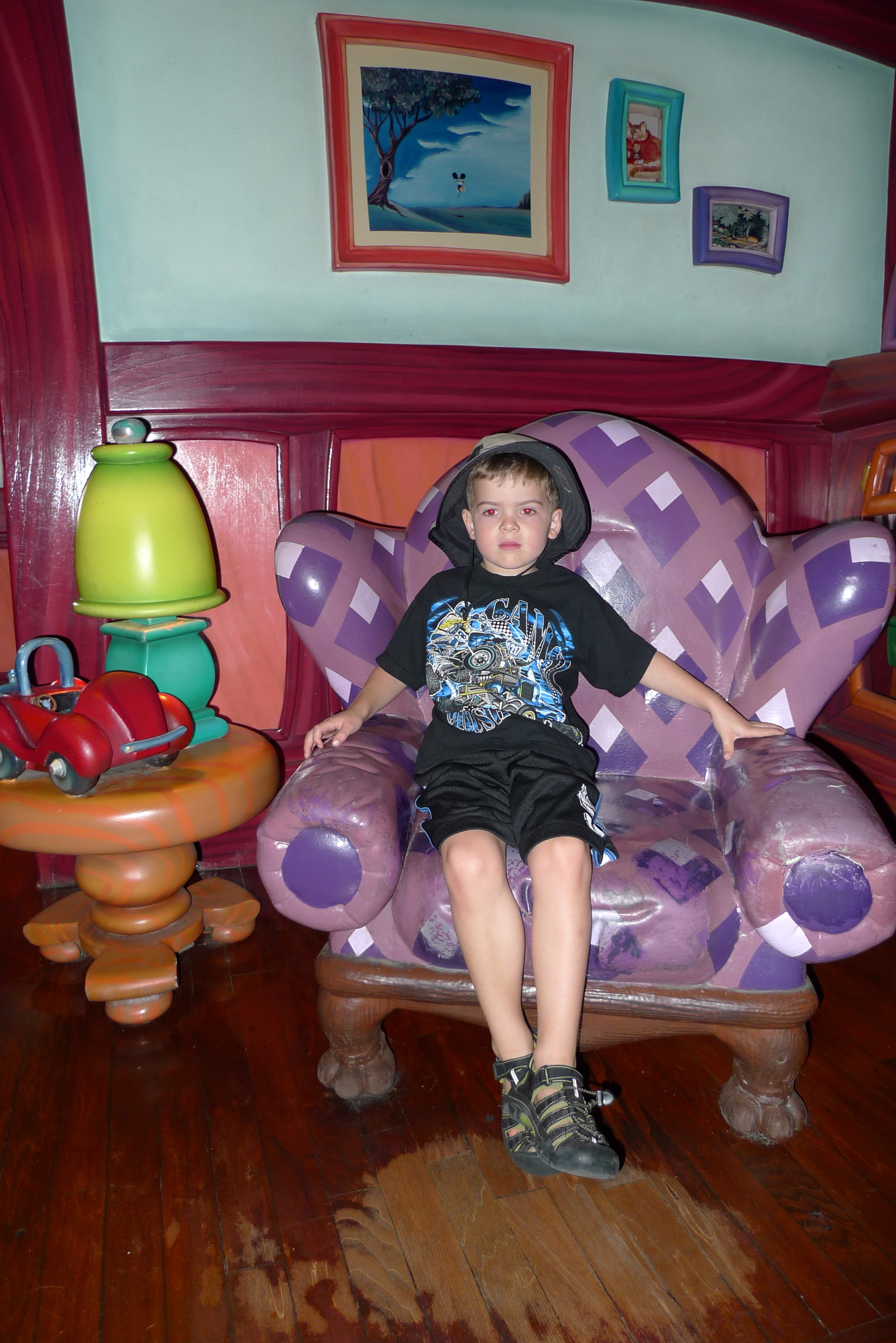 seeing Mickey's house
