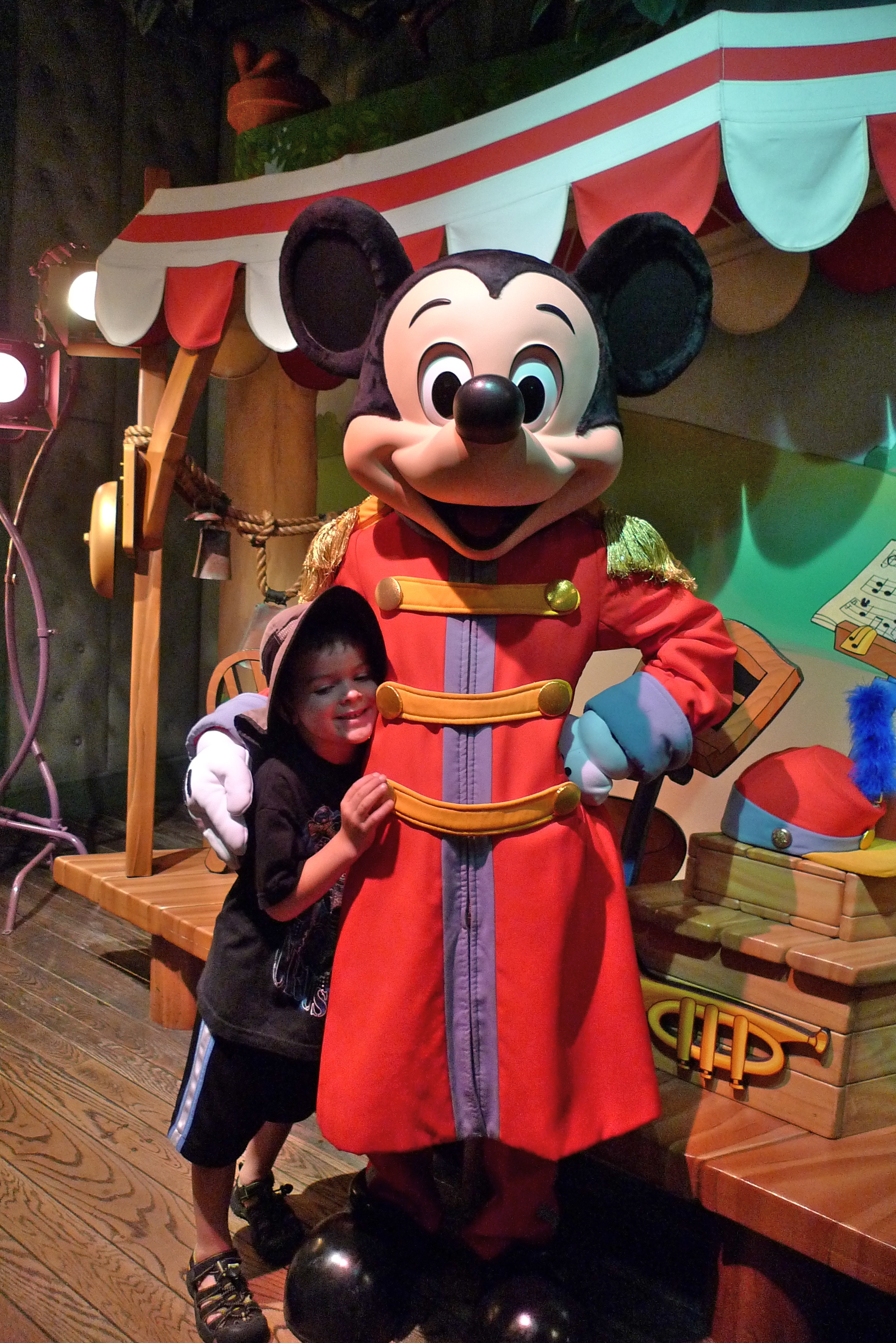 Mickey's actual house in Toontown
