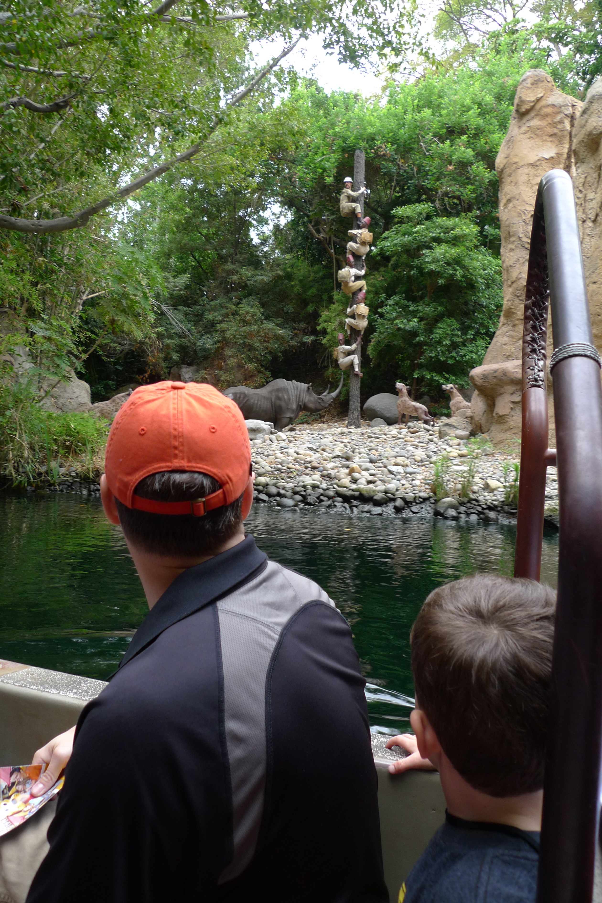 treeing the explorers.