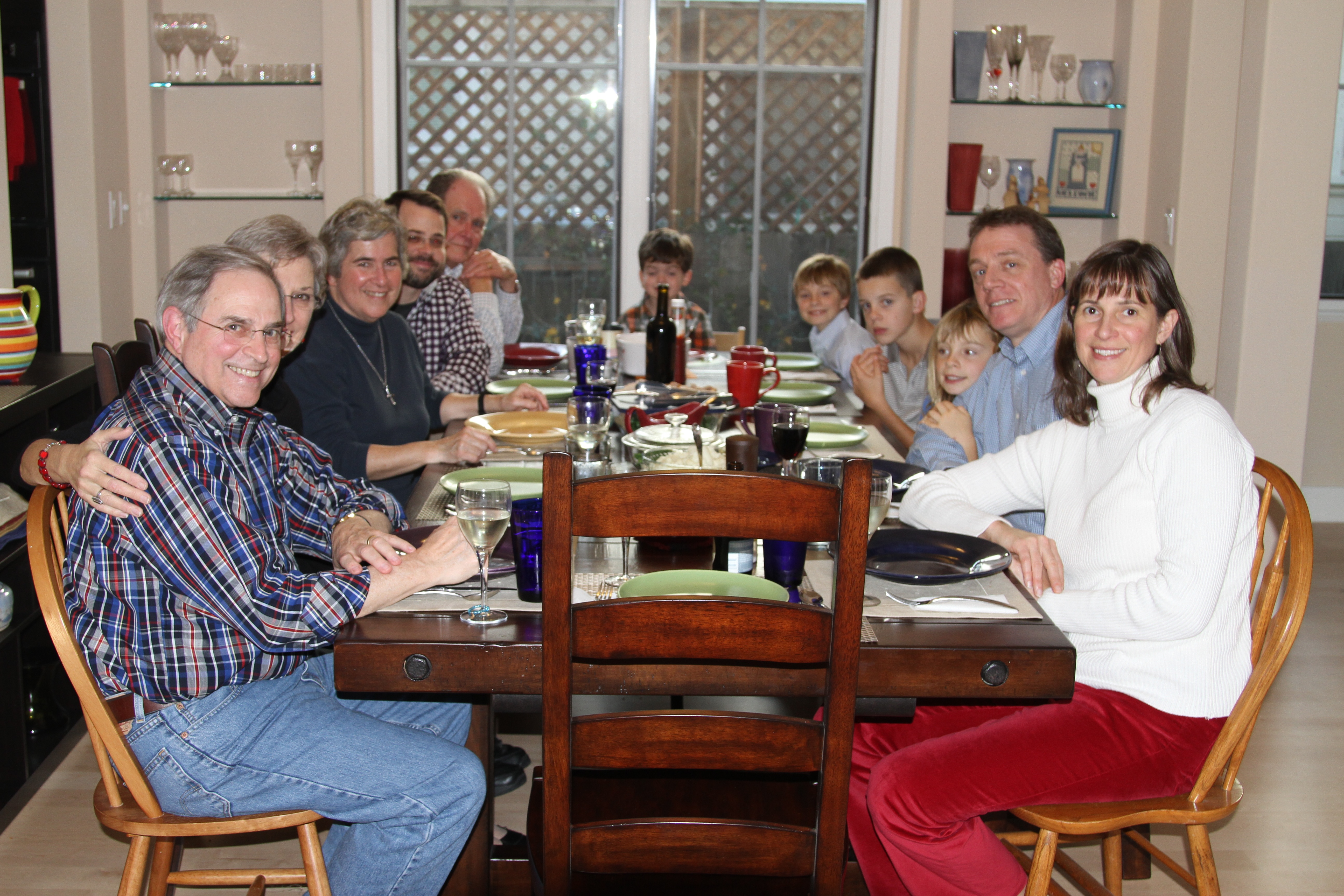 12 people for Christmas dinner