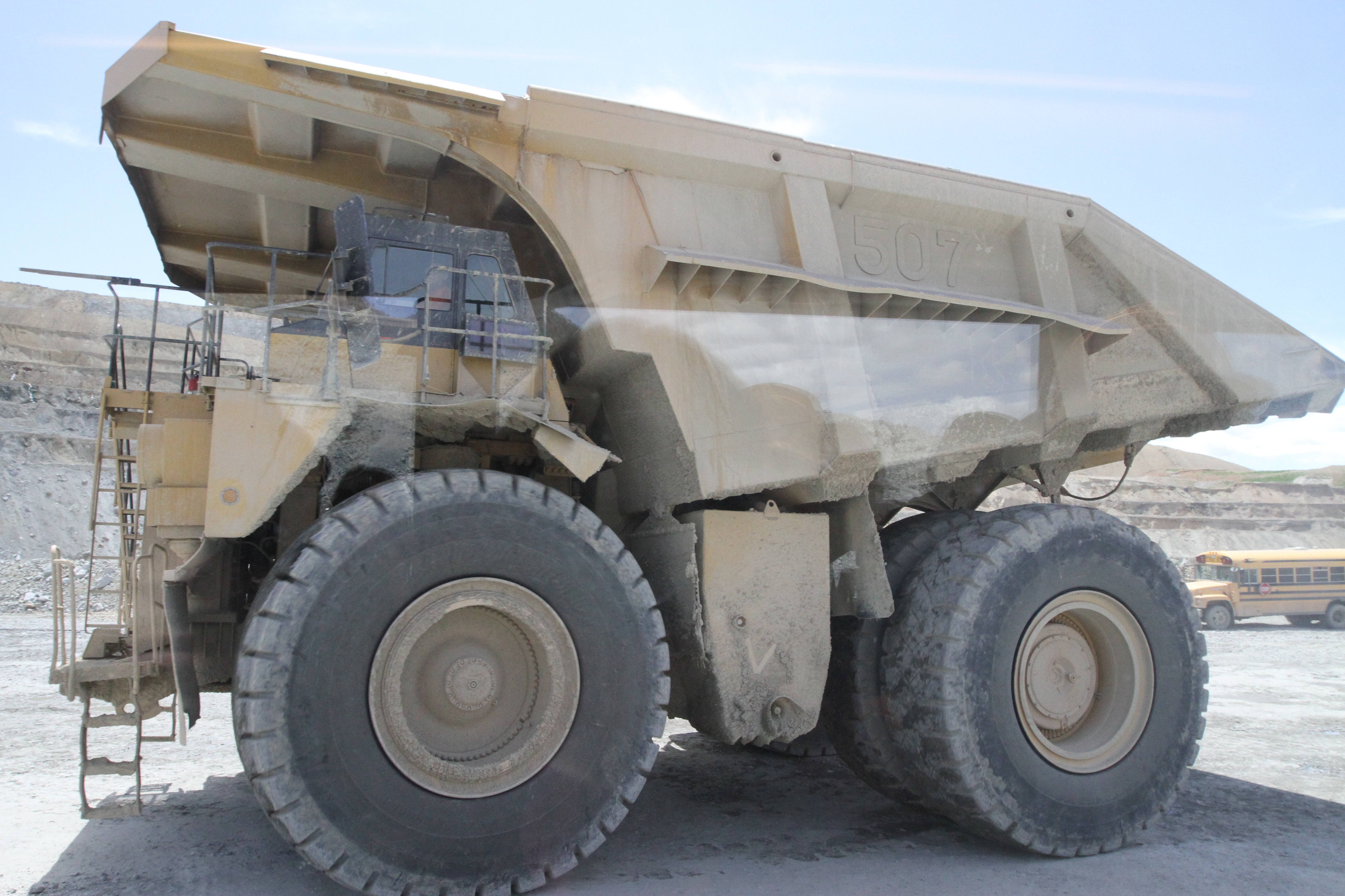 dump trucks
