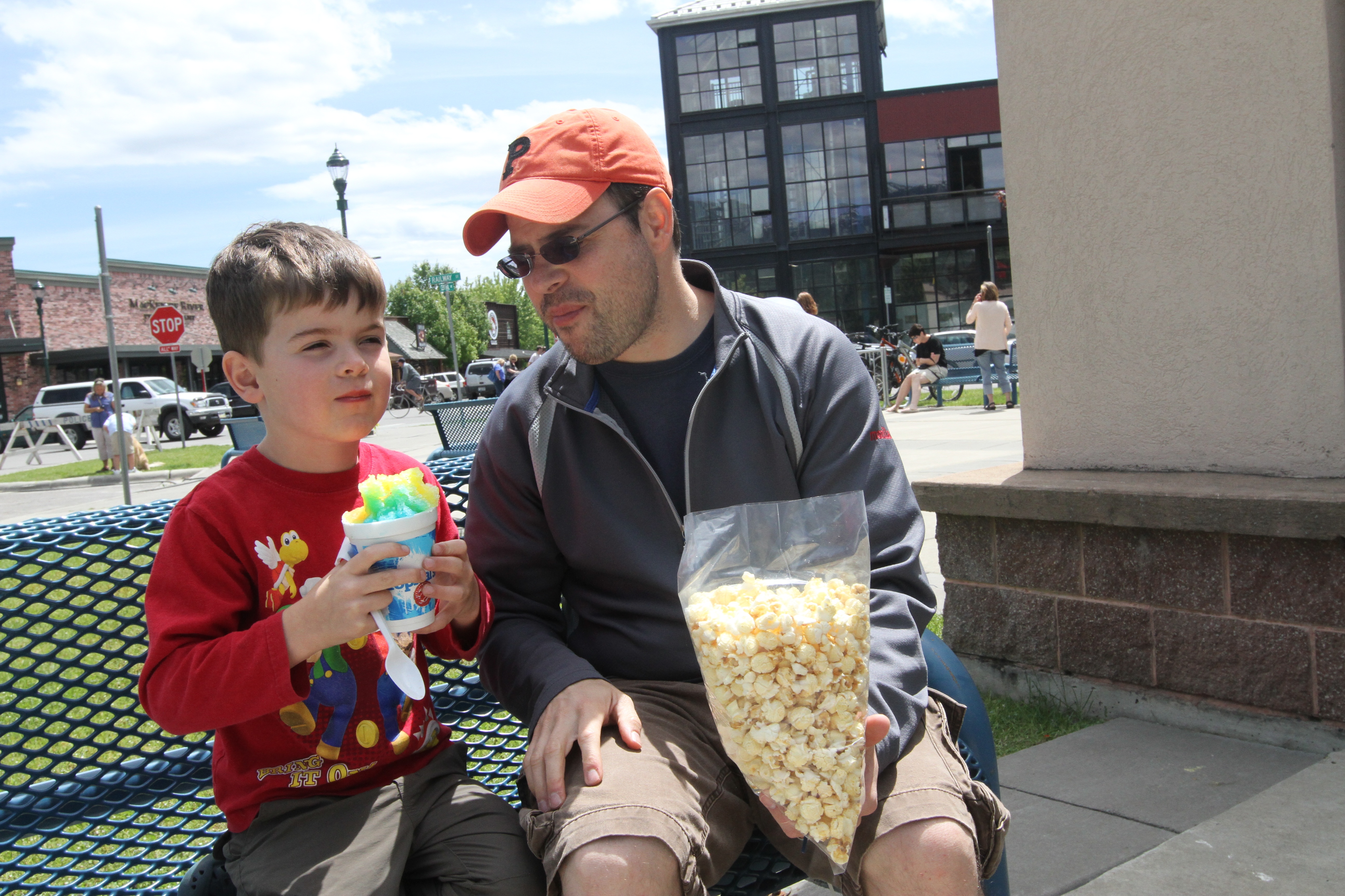 and kettle corn
