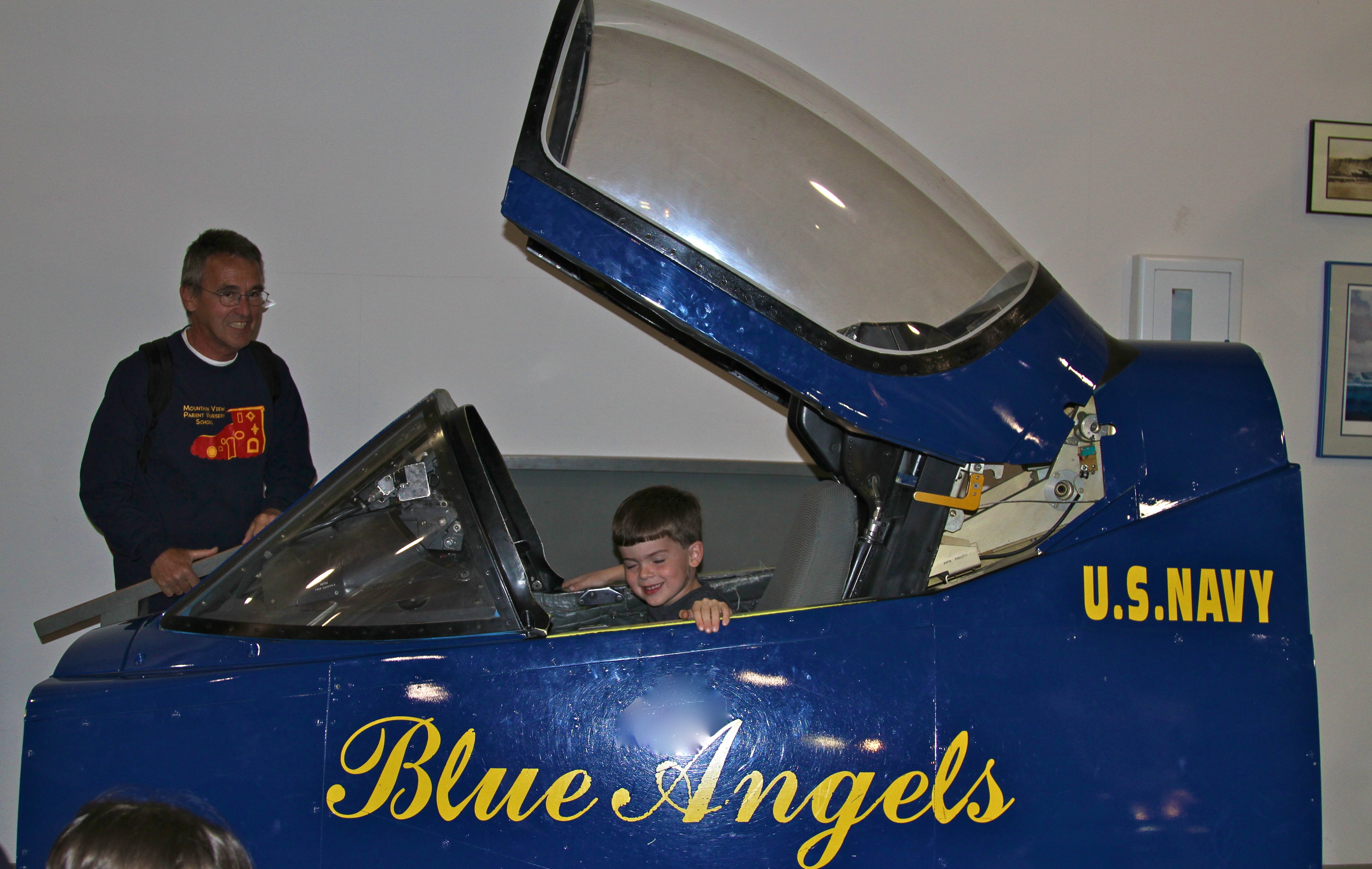 a Blue Angels' jet