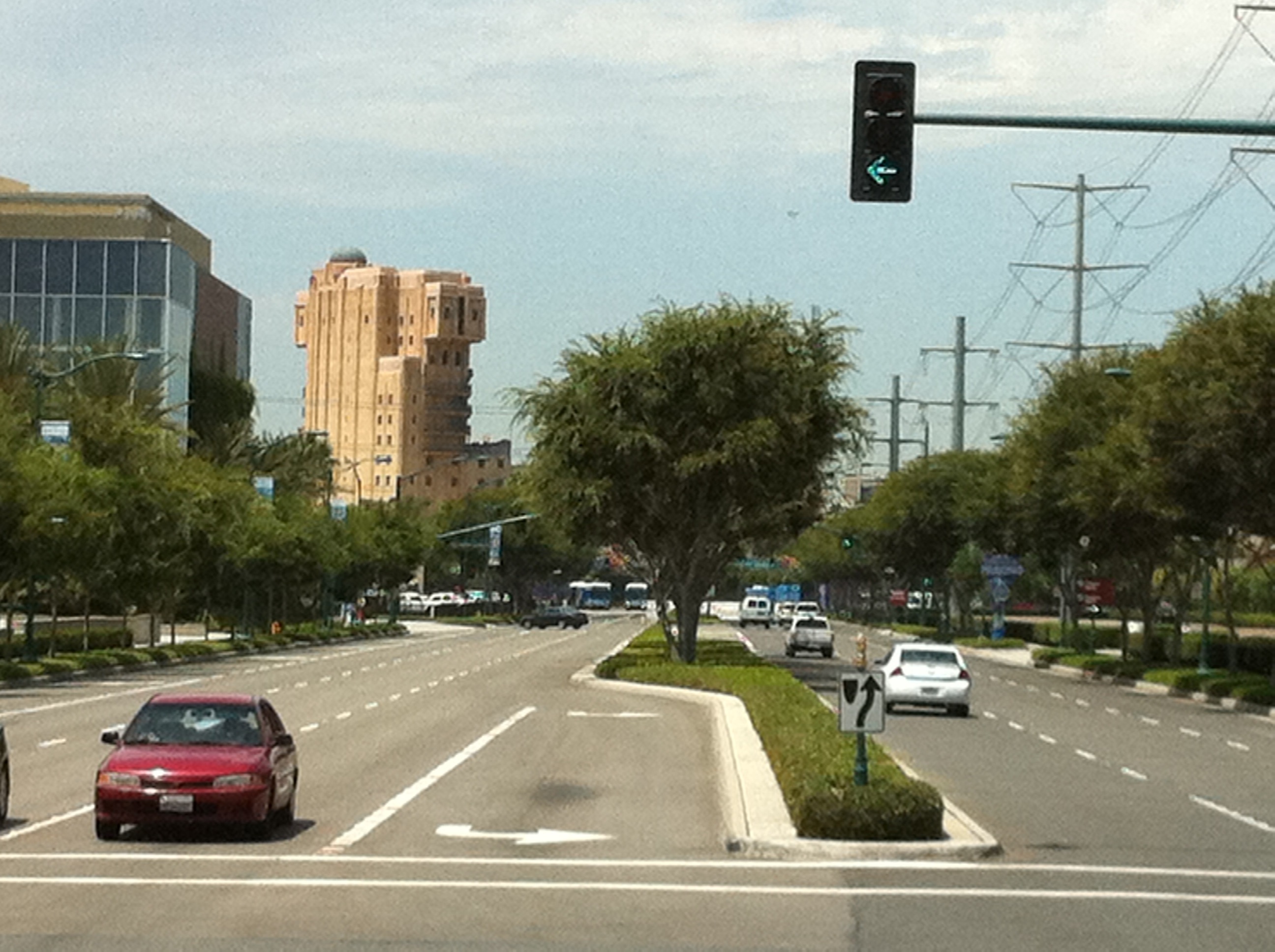 First sighting of Disney: Tower of Terror