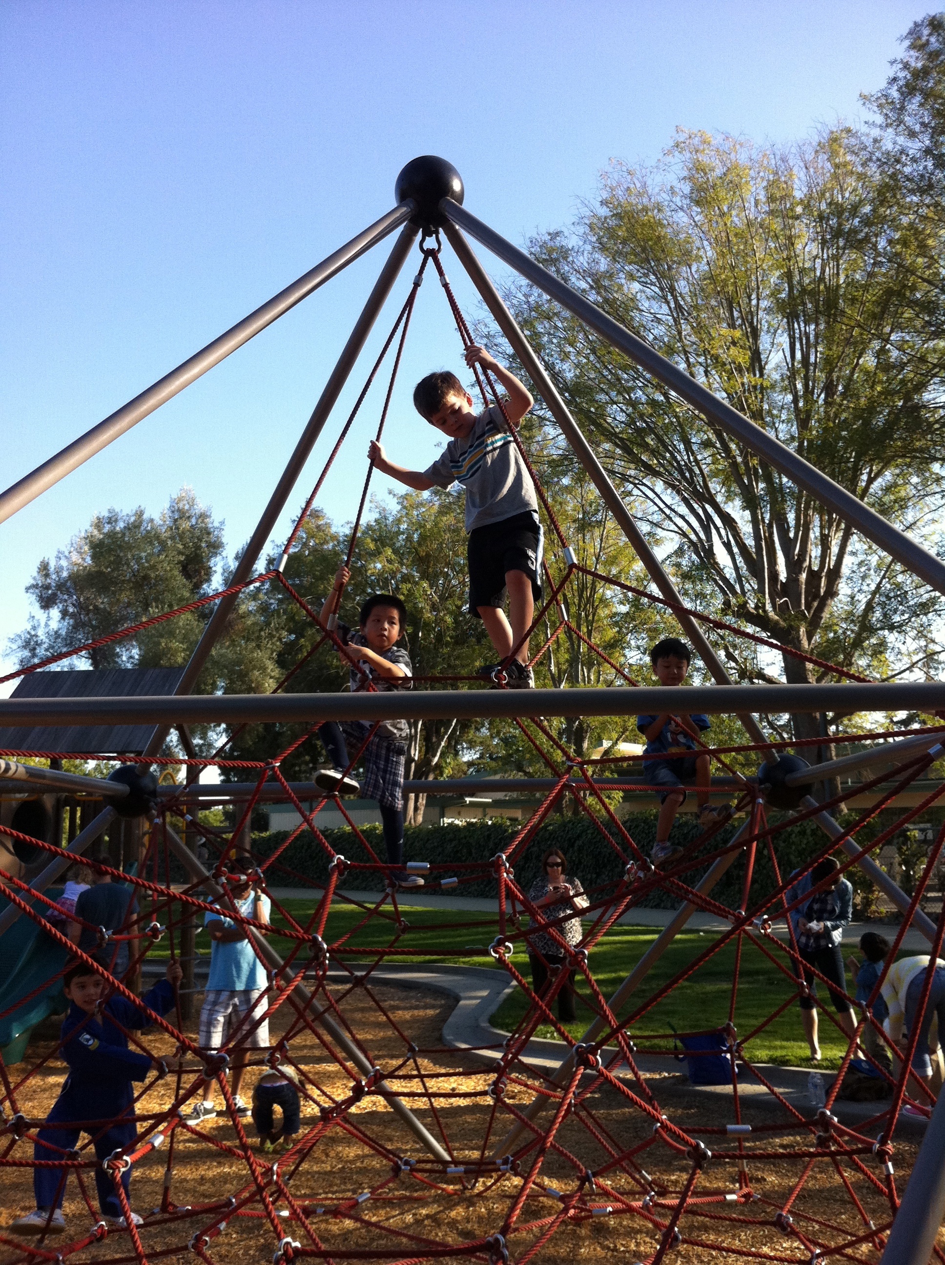 continued to enjoy climbing
