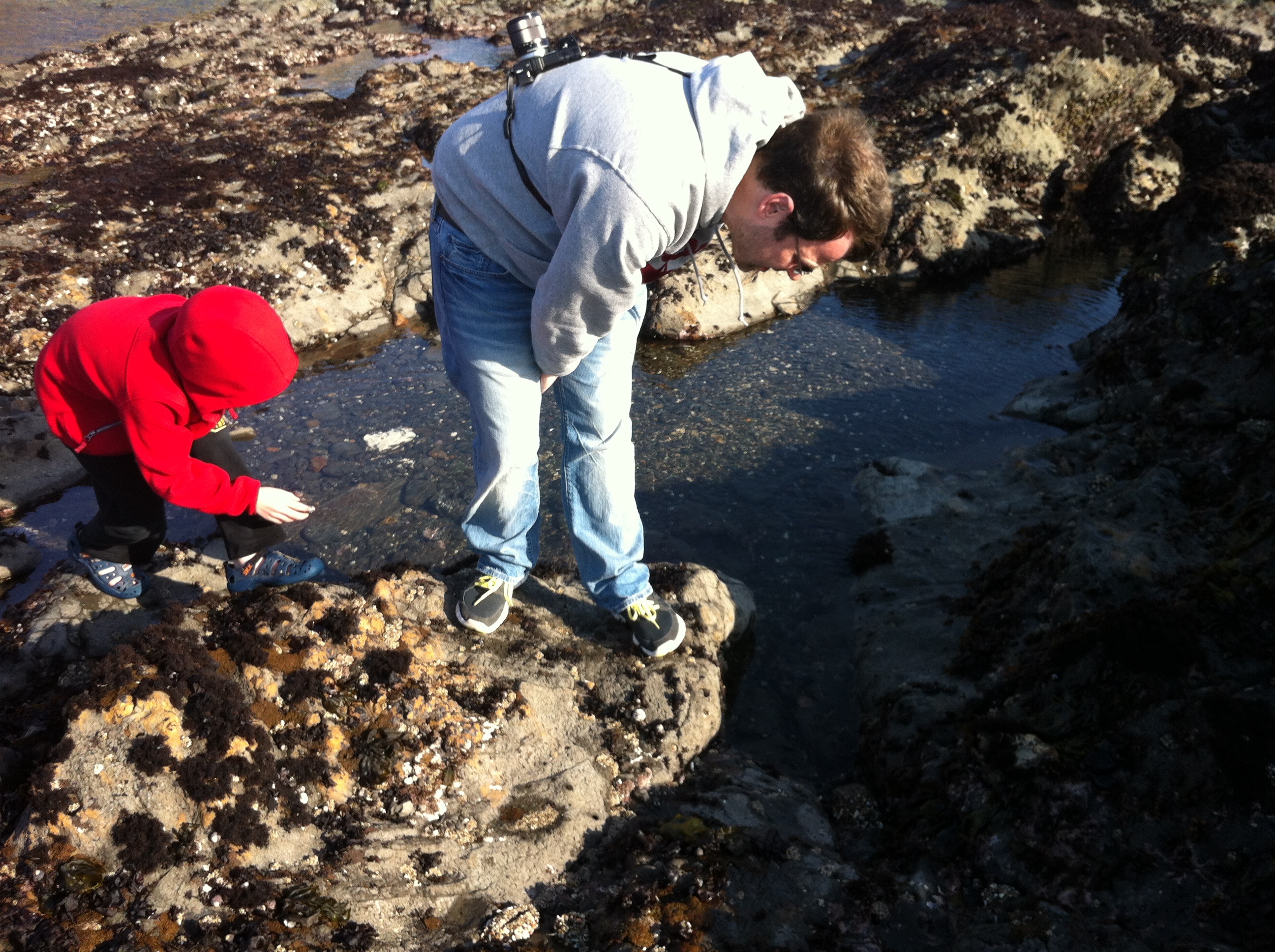 John and SPL exploring.Â